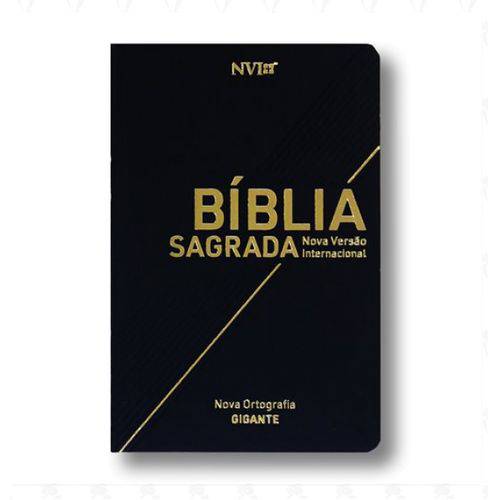 Bíblia Sagrada NVI - Letra Gigante - Nova Ortografia - Preta