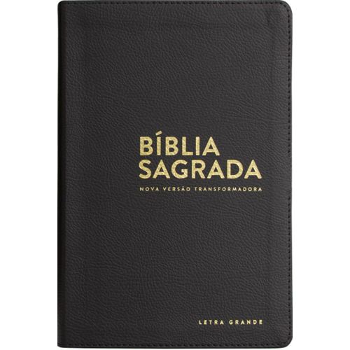 Biblia Sagrada - Nvt - Capa Preta - Letra Grande