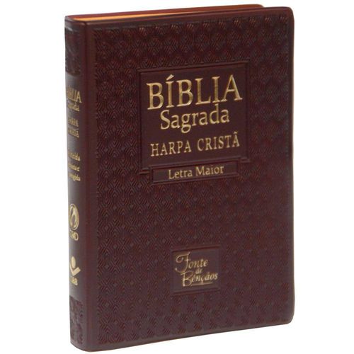 Tudo sobre 'Bíblia Sagrada Pequena com Harpa Cristã - Letra Maior - Vinho'