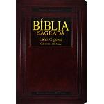 Bíblia Sagrada | Ra | Notas e Referências | Média | Marrom Nobre | Luxo | Índice