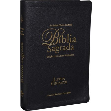 Bíblia Sagrada RC Letra Gigante Preta