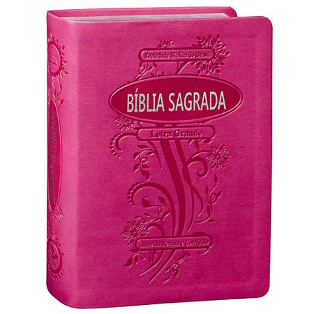 Bíblia Sagrada RC Letra Grande Pink