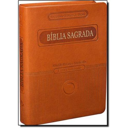 Bíblia Sagrada Revista e Atualizada com Letra Grande