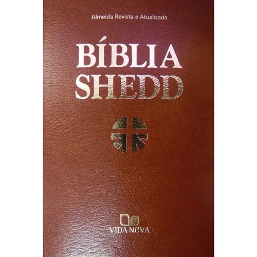 Bíblia Shedd - Convertex Marrom - Luxo