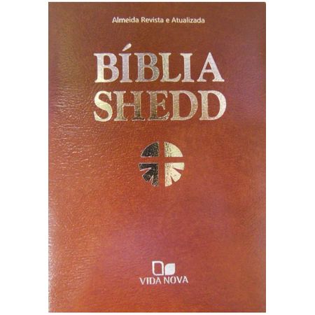 Bíblia Shedd Corvetex Marrom