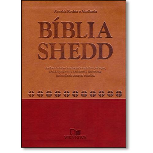 Tudo sobre 'Bíblia Shedd - Marrom e Vermelha'