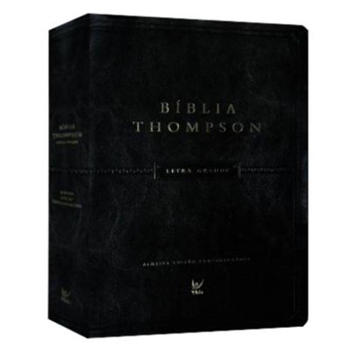 Bíblia Thompson - Aec - Letra Grande - Cp Luxo Pu C/ Índice