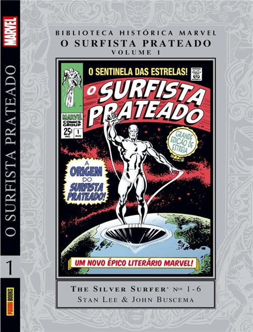 Biblioteca Historica Marvel - o Surfista Prateado - Panini