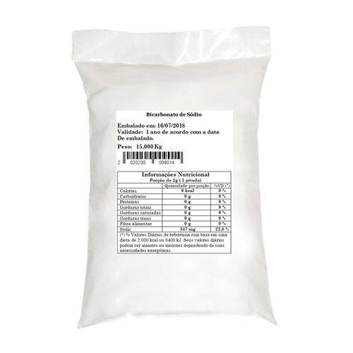 Bicarbonato de Sódio 15 Kg
