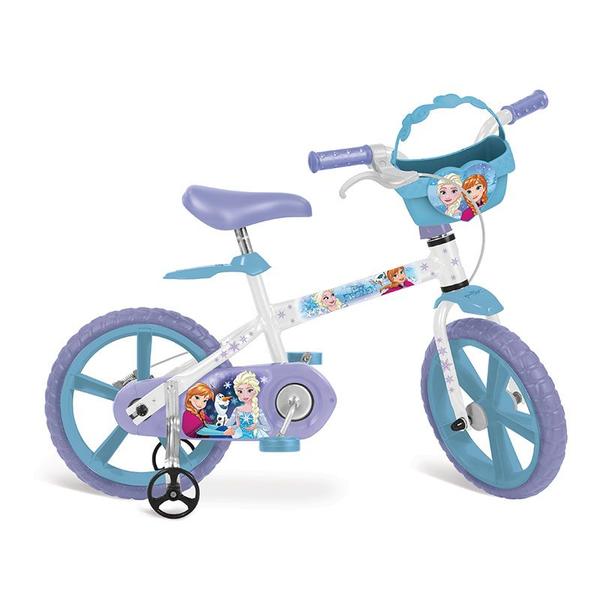 Bicicleta 14" Frozen Disney - 2498 - Brinquedos Bandeirantes