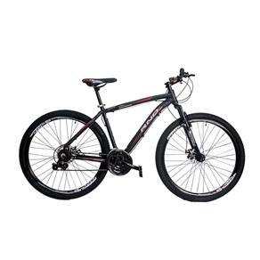 Bicicleta RINO 29 Freio Hidraulico - Shimano Acera 27v + TRAVA VERMELHA 19 - Vermelho