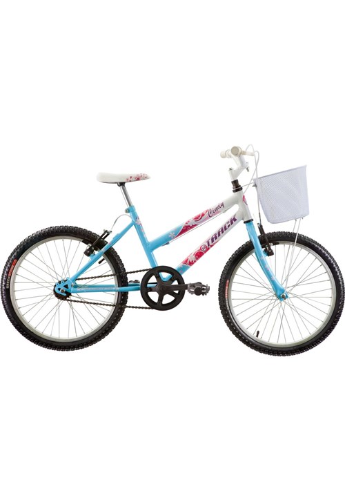 Bicicleta Aro 20 Feminina Sem Marcha Azul Track Bikes