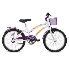 Bicicleta Aro 20 Verden Breeze - Branco e Violeta