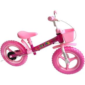 Bicicleta Aro 12" Brinquedo Track Baby Sem Pedal Magenta Track & Bikes - Tamanho Único