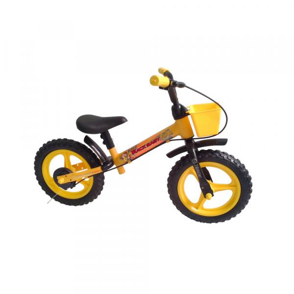 Bicicleta Aro 12 Brinquedo Track Bike Baby Sem Pedal Amarelo - Track