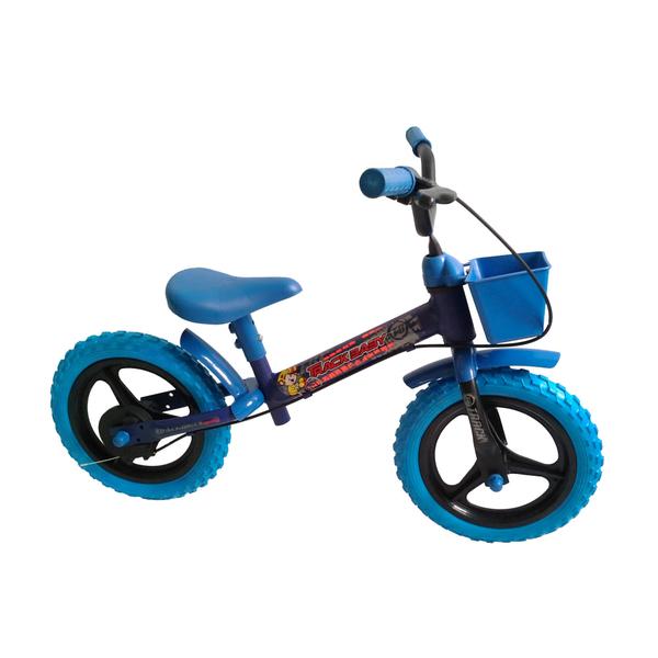 Bicicleta Aro 12 Brinquedo Track Bike Baby Sem Pedal Azul - Track