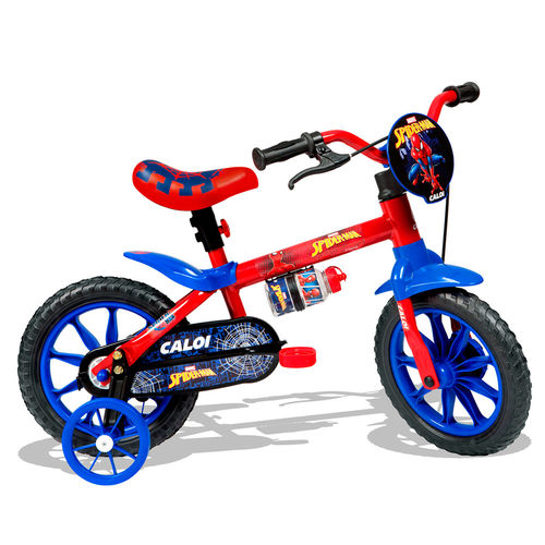 Bicicleta Aro 12 - Disney - Marvel - Spider-man - Caloi