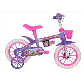 Bicicleta Aro 12 Feminina Violet Nathor