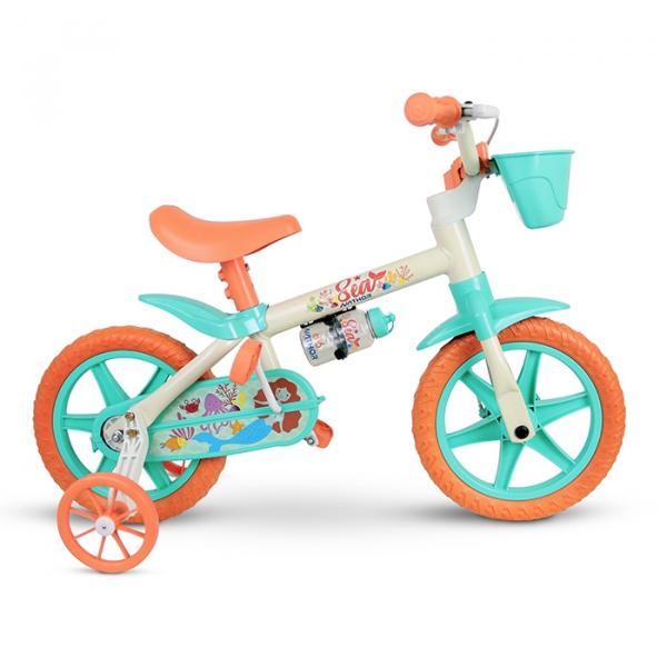 Bicicleta Aro 12 Infantil Feminina Sea - Nathor