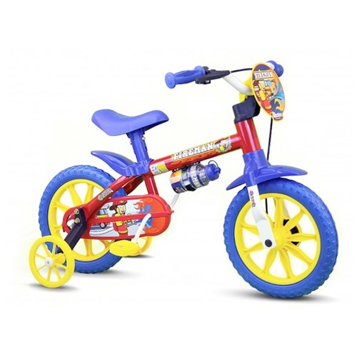 Bicicleta Aro 12 Infantil Fireman Nathor