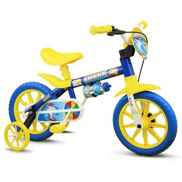 Bicicleta Aro 12 Infantil Masculina Shark Nathor