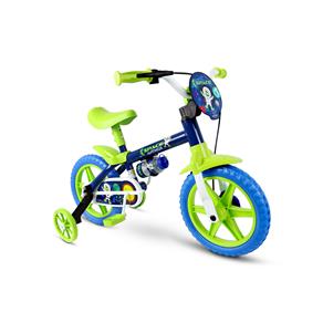 Bicicleta Aro 12 Nathor Space - Azul/Verde