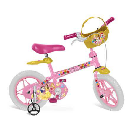 Bicicleta ARO 12 Princesas Disney - Bandeirante - Brinquedos Bandeirante