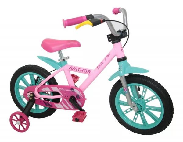 Bicicleta Aro 14 First Pro Feminina - Nathor