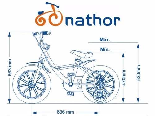 Bicicleta Aro 14 First Pro Quadro Aluminio Nathor Feminina