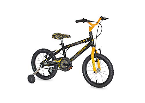 Bicicleta Aro 16 Infantil Masculina SKII (Preta)