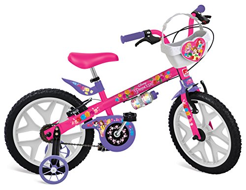 Bicicleta Aro 16" Princesas Disney Bandeirante Rosa