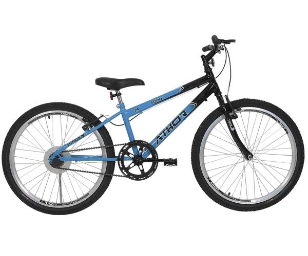 Bicicleta Aro 24 Athor MTB Sem Marcha Legacy Azul