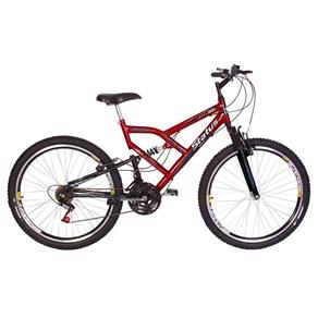 Bicicleta Aro 26 18v Status Full - Vermelha