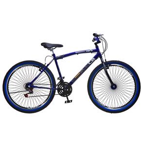 Bicicleta Aro 26 Colli CB 500 com 21 Marchas - Azul