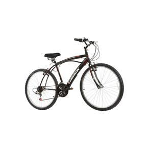 Bicicleta Aro 26 Confort Fast 100 21V Conforto e Desempenho Fosco Track & Bikes - PRETO