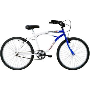 Bicicleta Aro 26 Confort - Verden - Azul com Branco