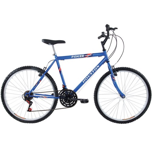 Bicicleta Aro 26 Foxer Hammer 18 Marchas Azul - Houston