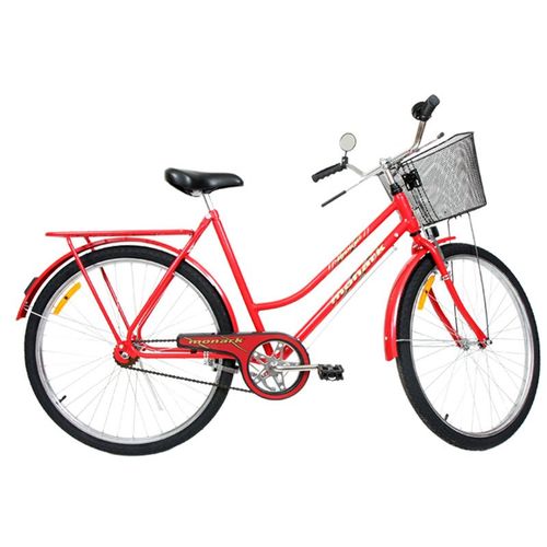 Bicicleta Aro 26 Freio Varão Tropical 529 Monark - Vermelho