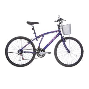 Bicicleta Aro 26 Houston Bristol Lance com 21 Marchas – Violeta