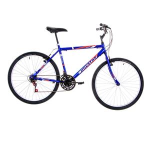 Bicicleta Aro 26 Houston Foxer Hammer com 21 Marchas - Azul