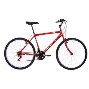 Bicicleta Aro 26 Houston Foxer Hammer com 21 Marchas - Vermelha