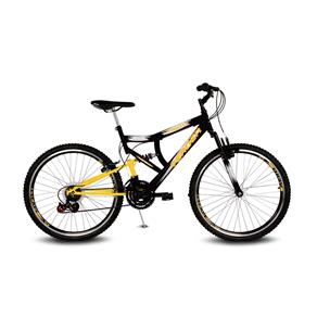 Bicicleta Aro 26 Inspire Preto e Amarelo Verden Bikes
