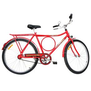 Bicicleta Aro 26 Monark Freio Varão Barra Circular - 52937-4 - Vermelho