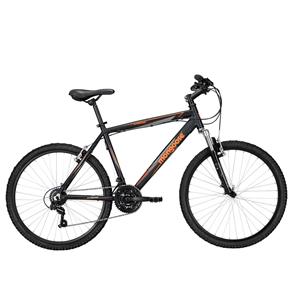 Bicicleta Aro 26 Mongoose Xtreme SPT com 21 Marchas e Suspensão Dianteira - Preta