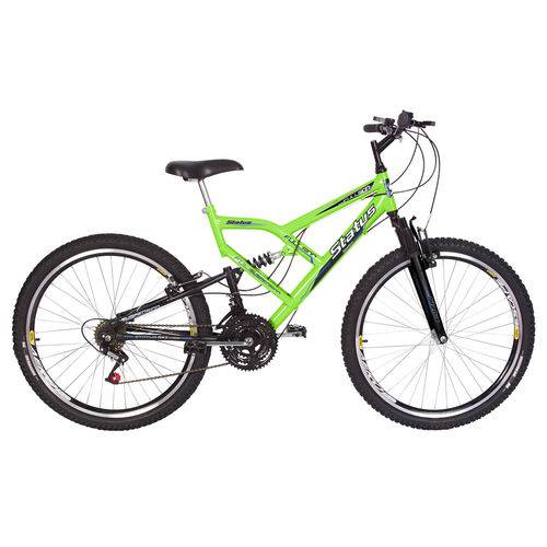 Bicicleta Aro 26" 18v Status Full - Verde