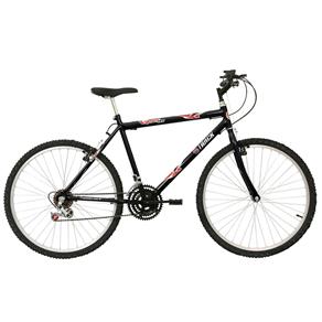 Bicicleta Aro 26 Track & Bikes Viper MTB 18 Marchas - Azul - Preta