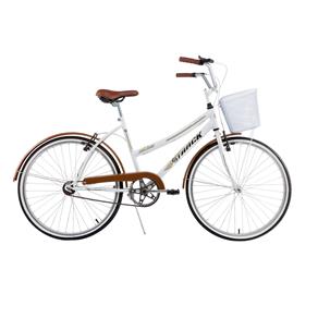 Bicicleta Aro 26 Track e Bikes Classic Plus - Branca