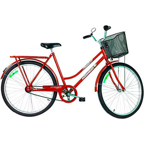 Bicicleta Aro 26 Tropical Fi Vermelho - Monark
