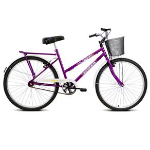 Bicicleta Aro 26 Verden Bikes Jolie Feminina - Violeta e Branco