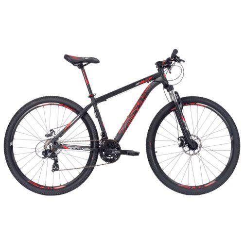 Bicicleta Aro 29ER 21V Preto/Vermelho - Tsw Ride
